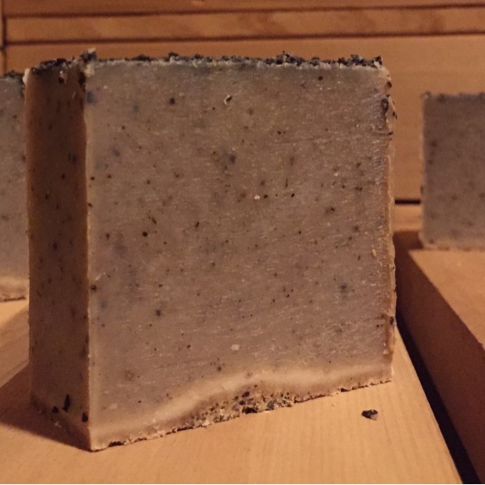 Handmade Coffee Soap Exfoliating Bar Bathroom PNW - Picture 5 of 6